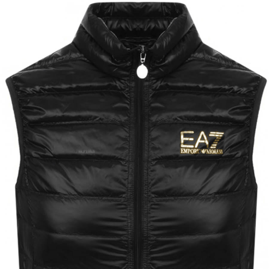 Alternative Image for ProductEA7 Emporio Armani Quilted Gilet Black2